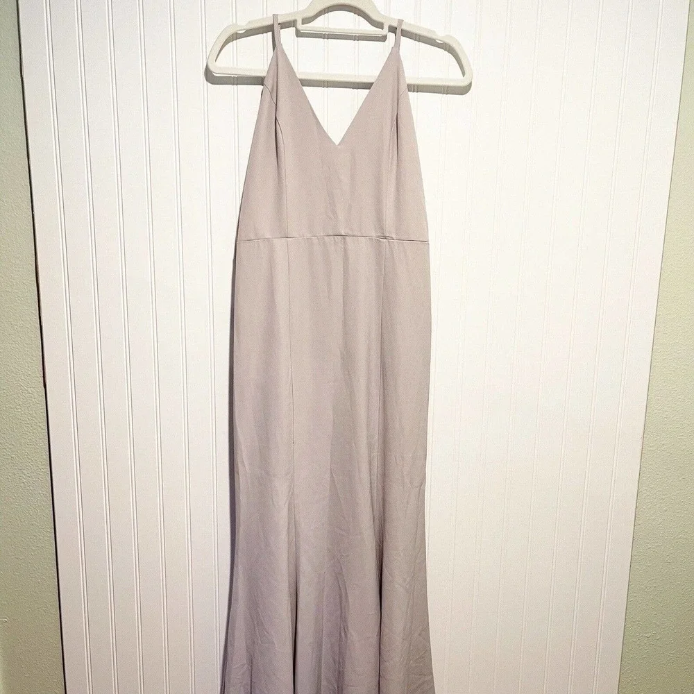 Tobi Gray Wild Thoughts Maxi Dress Size Medium - Picture 2 of 6